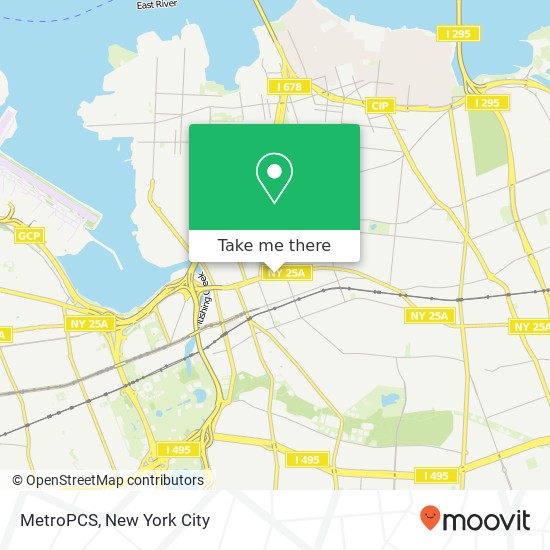 MetroPCS map