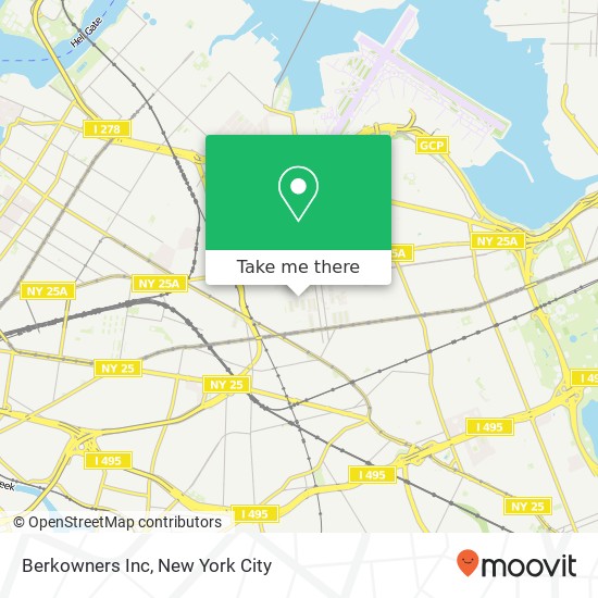 Mapa de Berkowners Inc