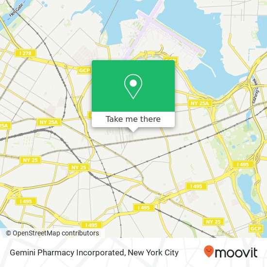 Mapa de Gemini Pharmacy Incorporated