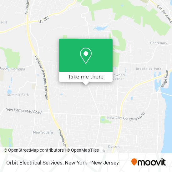 Orbit Electrical Services map
