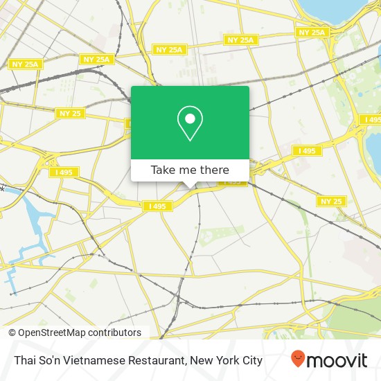 Mapa de Thai So'n Vietnamese Restaurant