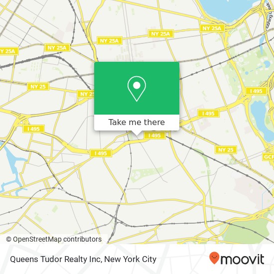 Mapa de Queens Tudor Realty Inc