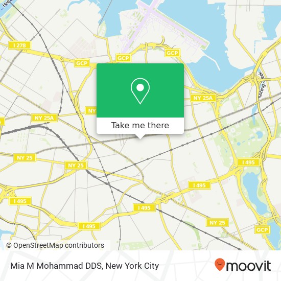 Mia M Mohammad DDS map