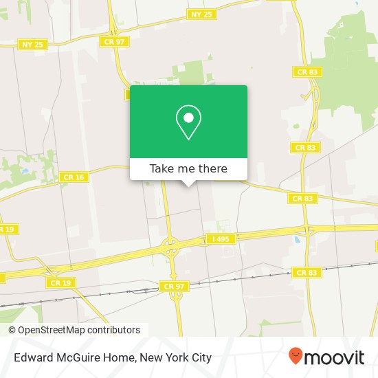 Edward McGuire Home map