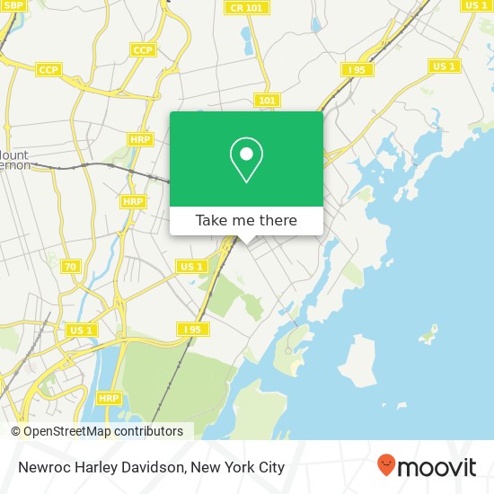 Newroc Harley Davidson map