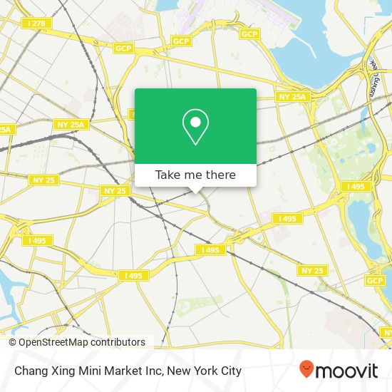 Chang Xing Mini Market Inc map