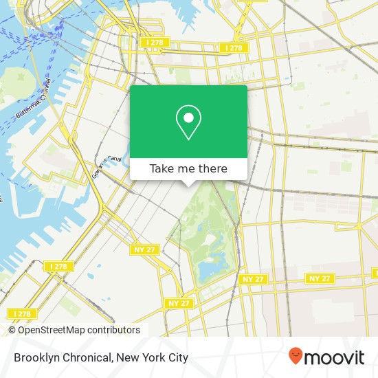 Mapa de Brooklyn Chronical