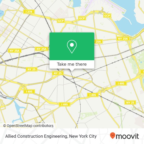 Mapa de Allied Construction Engineering