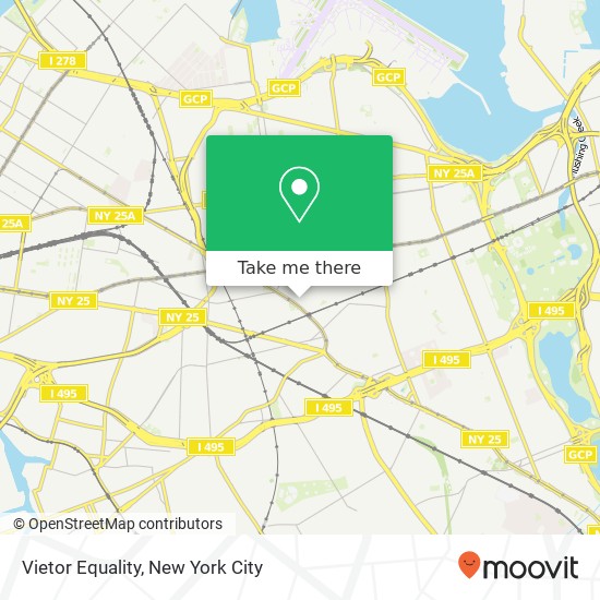 Vietor Equality map