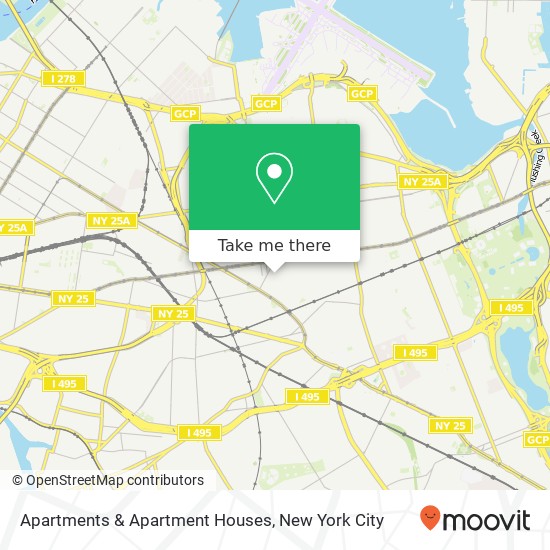 Apartments & Apartment Houses map