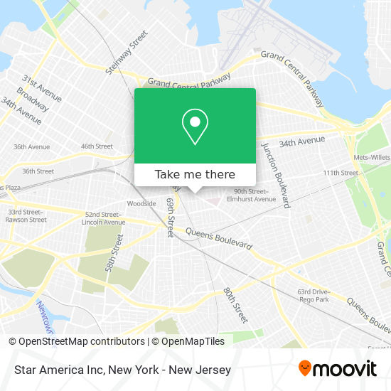 Mapa de Star America Inc