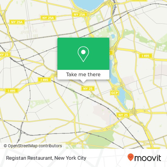 Mapa de Registan Restaurant
