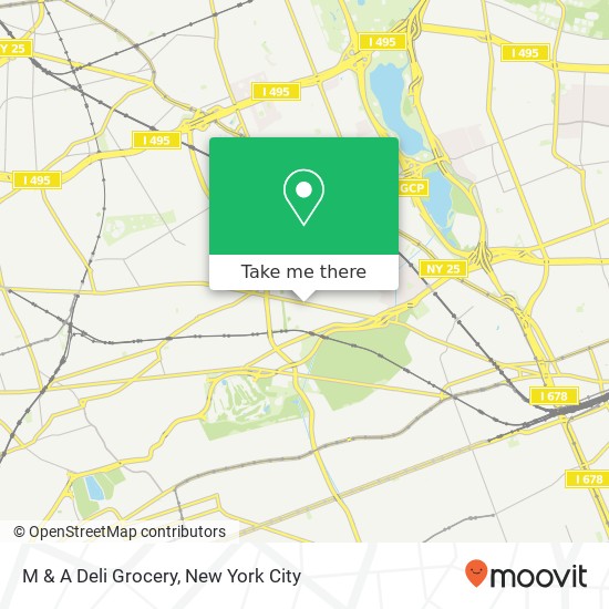 Mapa de M & A Deli Grocery