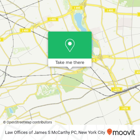 Law Offices of James S McCarthy PC map
