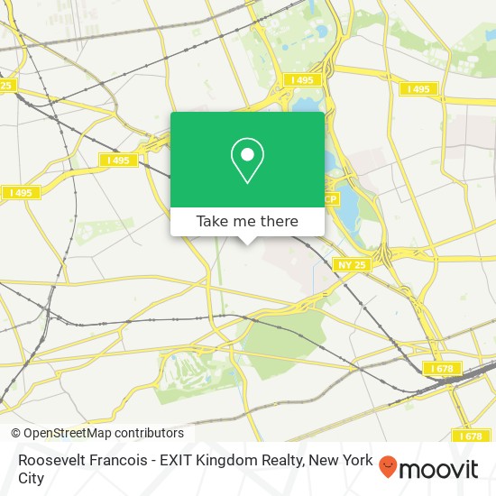 Mapa de Roosevelt Francois - EXIT Kingdom Realty