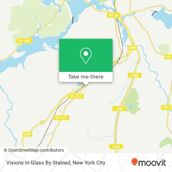 Visions In Glass By Stained map