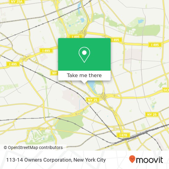 113-14 Owners Corporation map