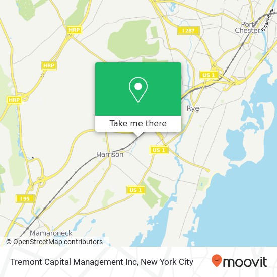 Mapa de Tremont Capital Management Inc