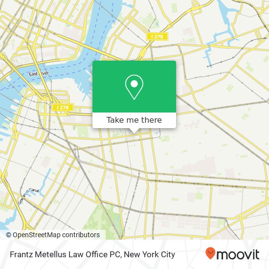 Frantz Metellus Law Office PC map