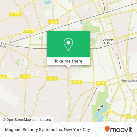 Magnum Security Systems Inc map