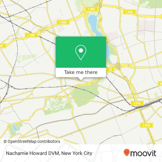 Nachamie Howard DVM map