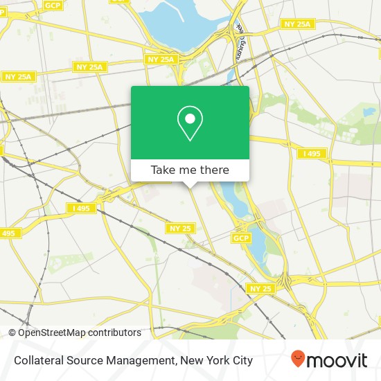 Mapa de Collateral Source Management