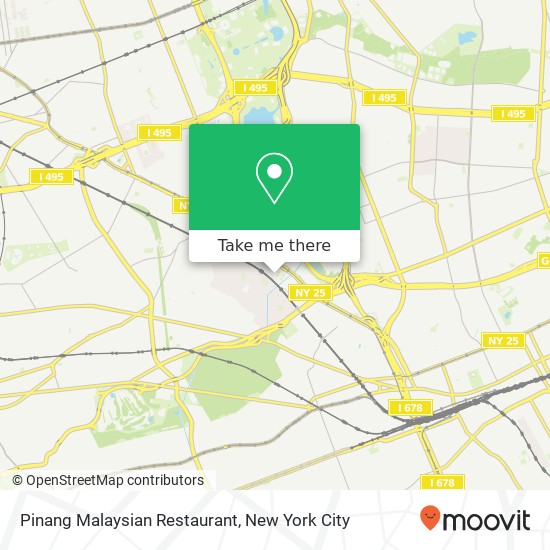 Mapa de Pinang Malaysian Restaurant