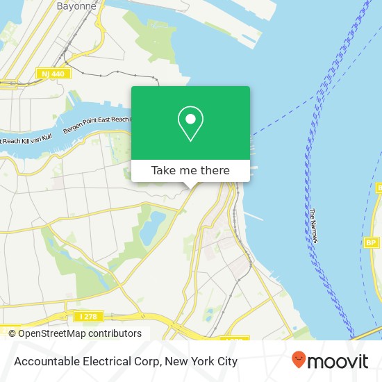 Accountable Electrical Corp map