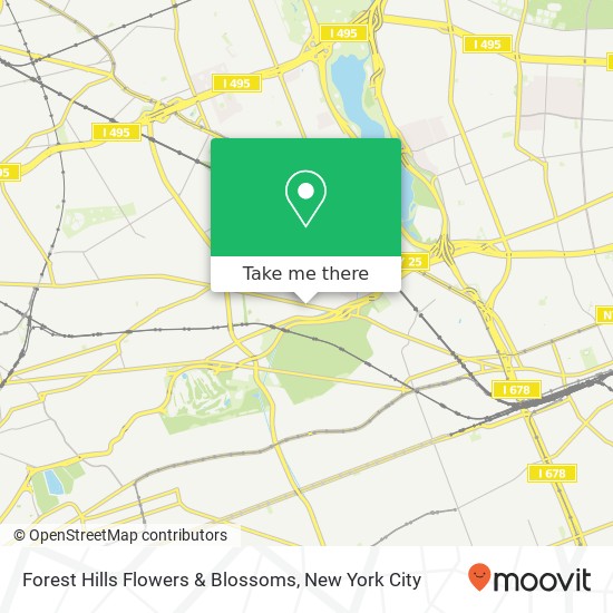 Forest Hills Flowers & Blossoms map