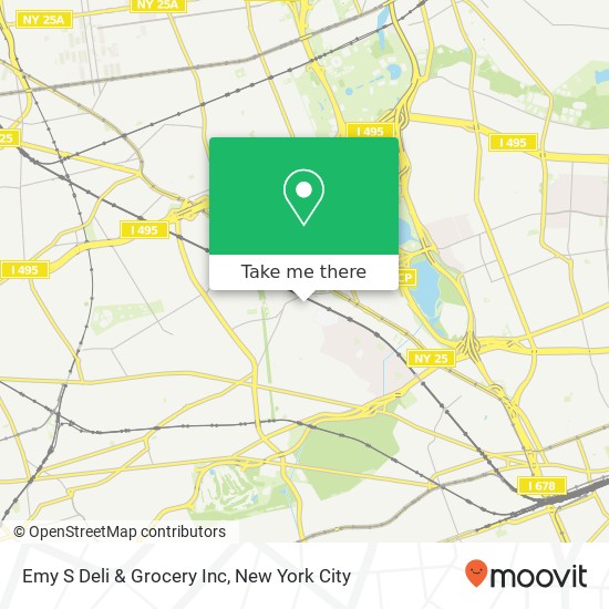 Mapa de Emy S Deli & Grocery Inc