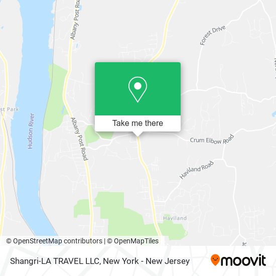 Shangri-LA TRAVEL LLC map