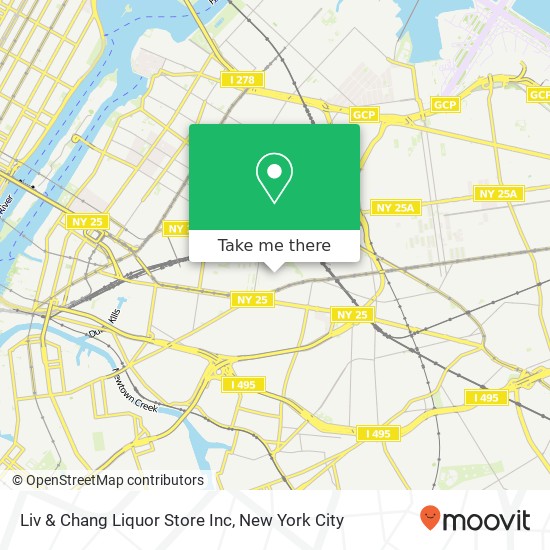 Liv & Chang Liquor Store Inc map