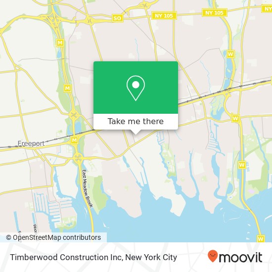 Mapa de Timberwood Construction Inc