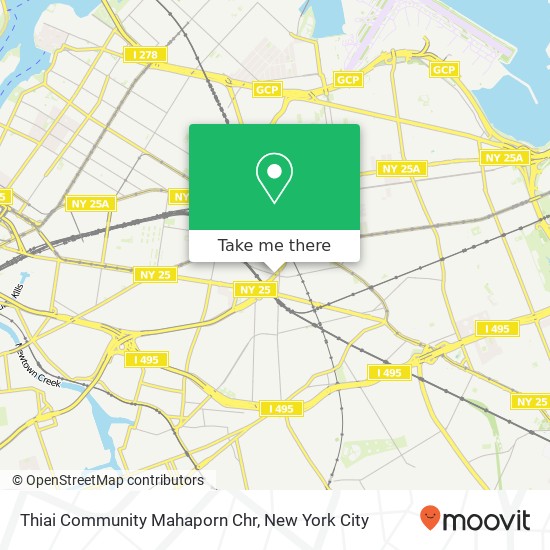 Thiai Community Mahaporn Chr map
