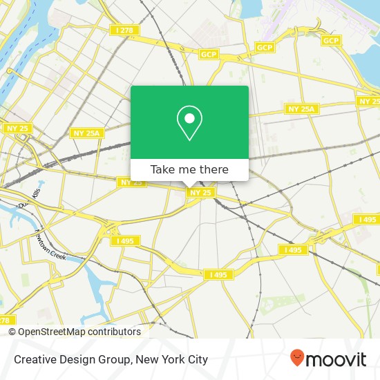 Mapa de Creative Design Group