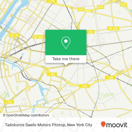 Tadokoros Saeilo Motors Pitstop map