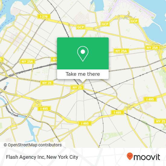 Flash Agency Inc map