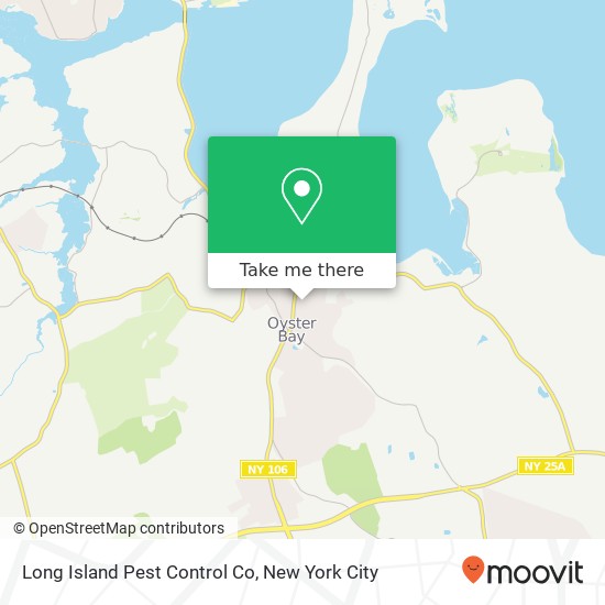 Long Island Pest Control Co map