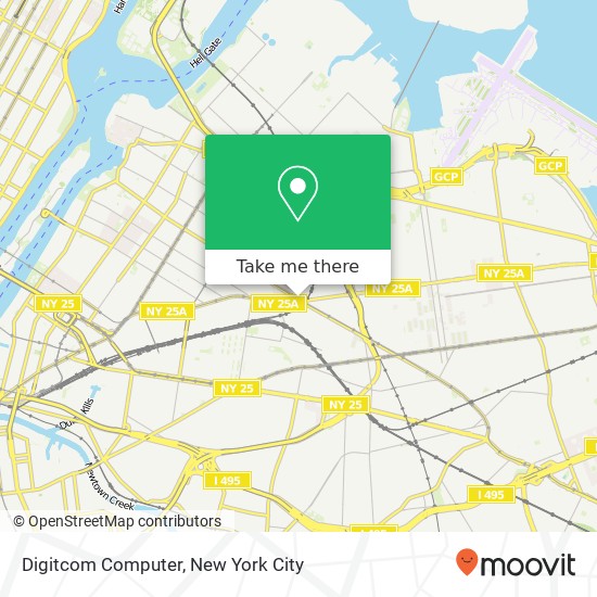 Digitcom Computer map