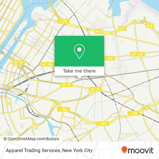 Mapa de Apparel Trading Services
