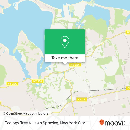 Mapa de Ecology Tree & Lawn Spraying