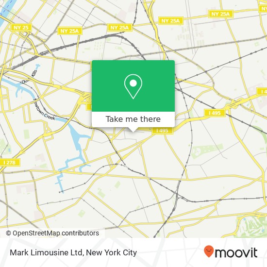 Mark Limousine Ltd map