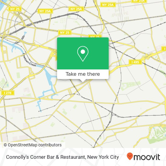 Connolly's Corner Bar & Restaurant map