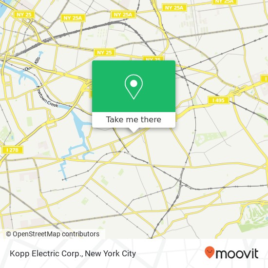 Kopp Electric Corp. map