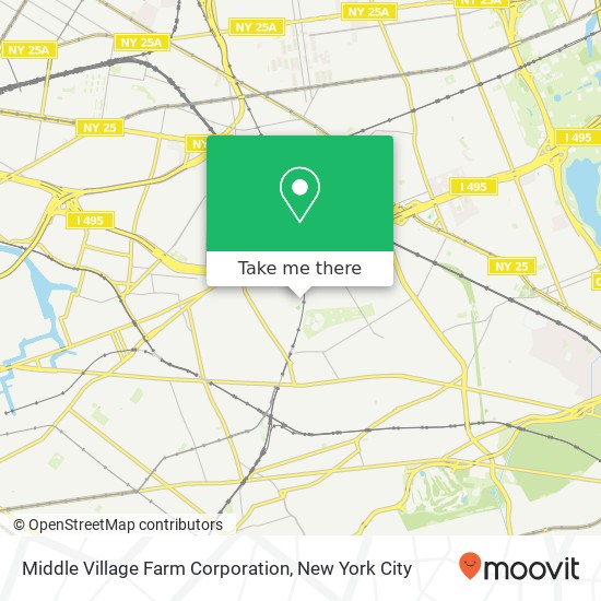 Mapa de Middle Village Farm Corporation
