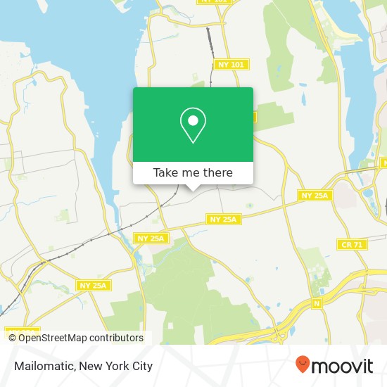 Mapa de Mailomatic