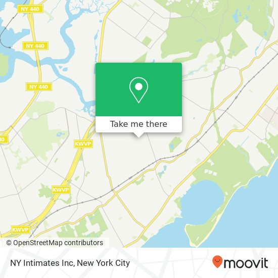 Mapa de NY Intimates Inc