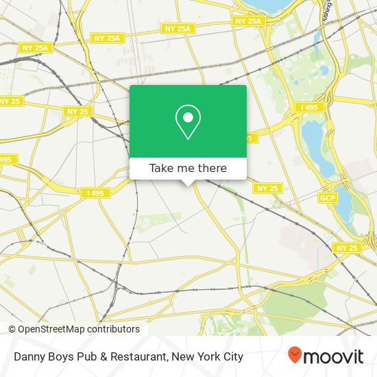 Danny Boys Pub & Restaurant map