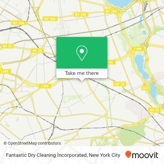 Fantastic Dry Cleaning Incorporated map