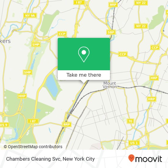 Chambers Cleaning Svc map